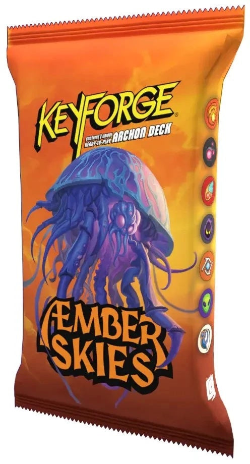 KeyForge: Mazo Aember Skies (Inglés)
